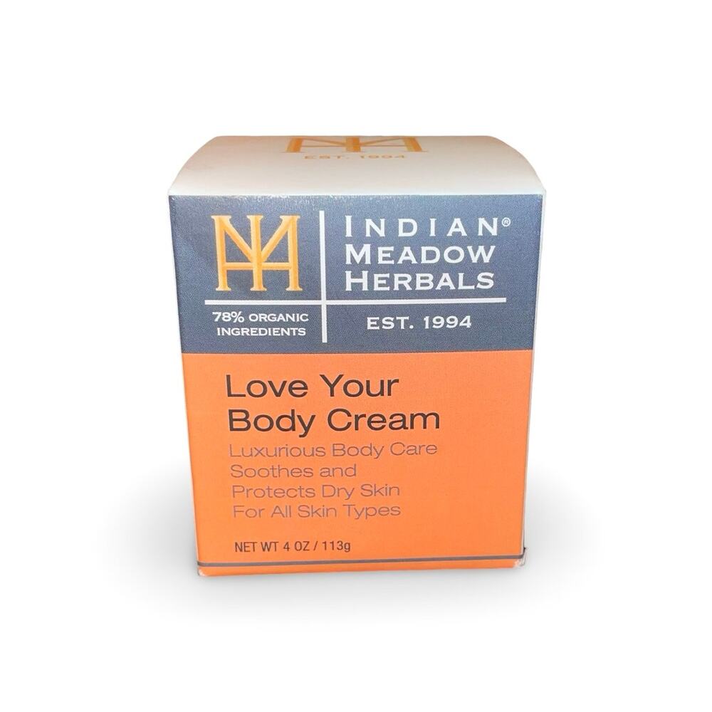 Indian Meadow Herbals Love Your Body Cream 4oz Luxurious Ultra Repair Dry Skin